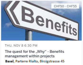 The quest for the „Why“ - Benefits management within projects
