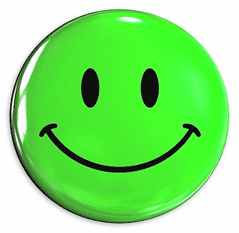 green smiley face
